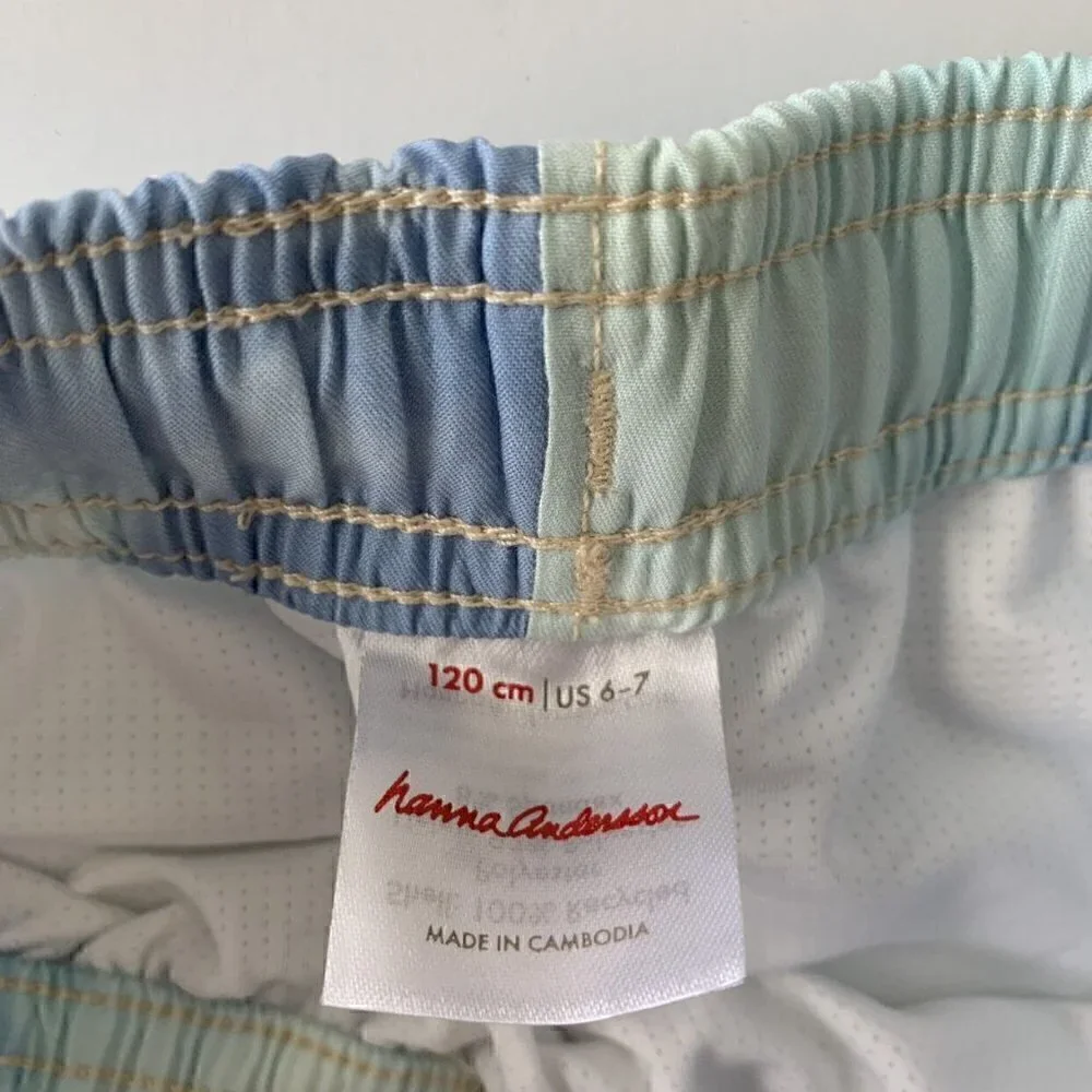 NEW Hanna Andersson Boy Swim Trunks Shorts 5T 5 years 110 cm